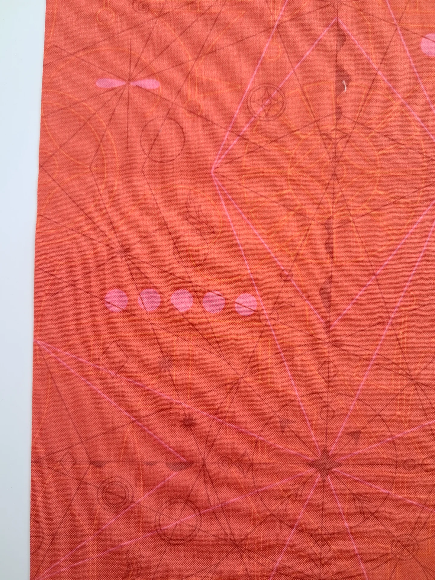Alison Glass 8673 Sun Print Orange