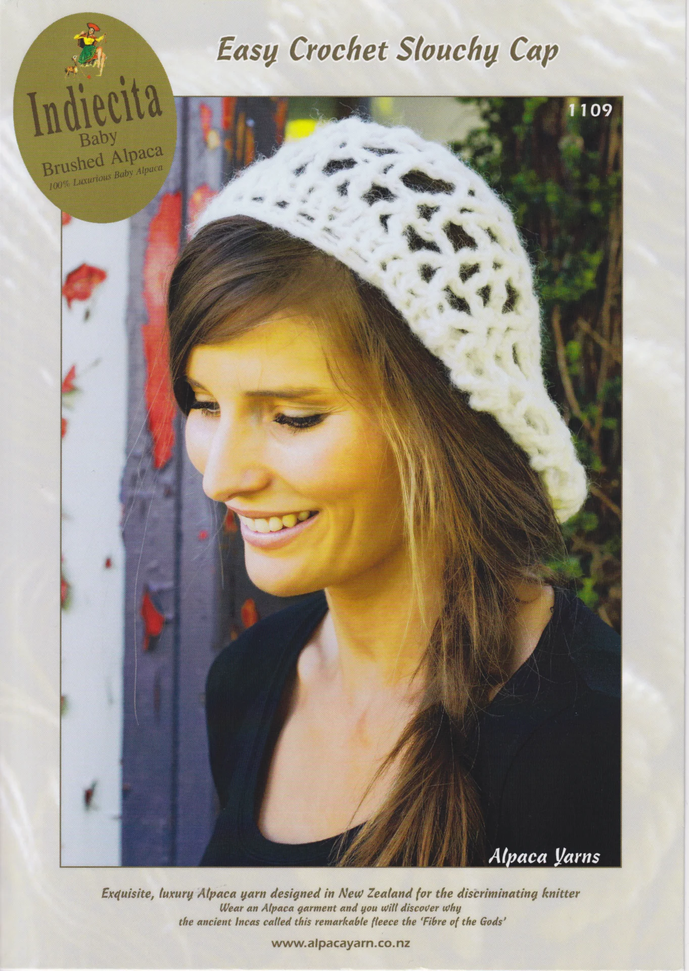 Alpaca Yarns 1109 Slouchy Cap