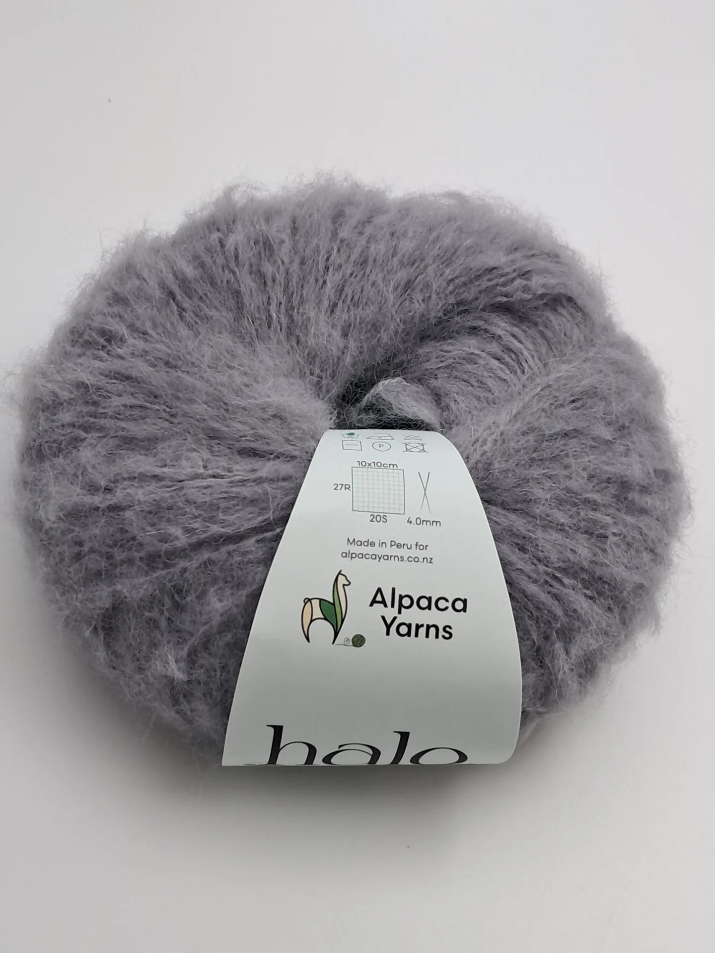 Alpaca Yarns Halo DK 1060 Granite