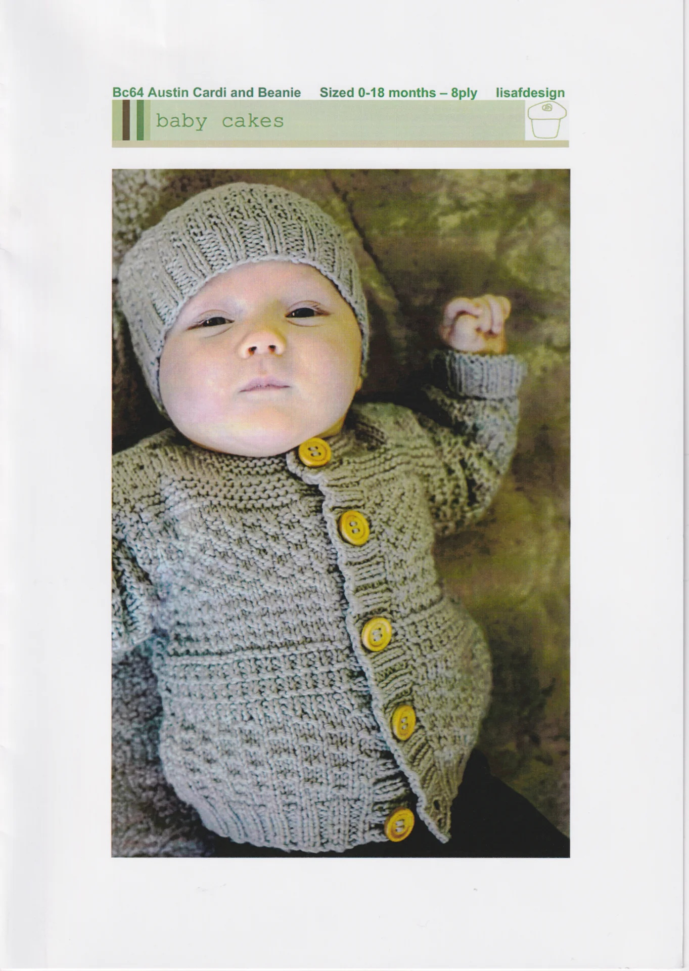 Baby Cakes 64 Austin Cardi Hat