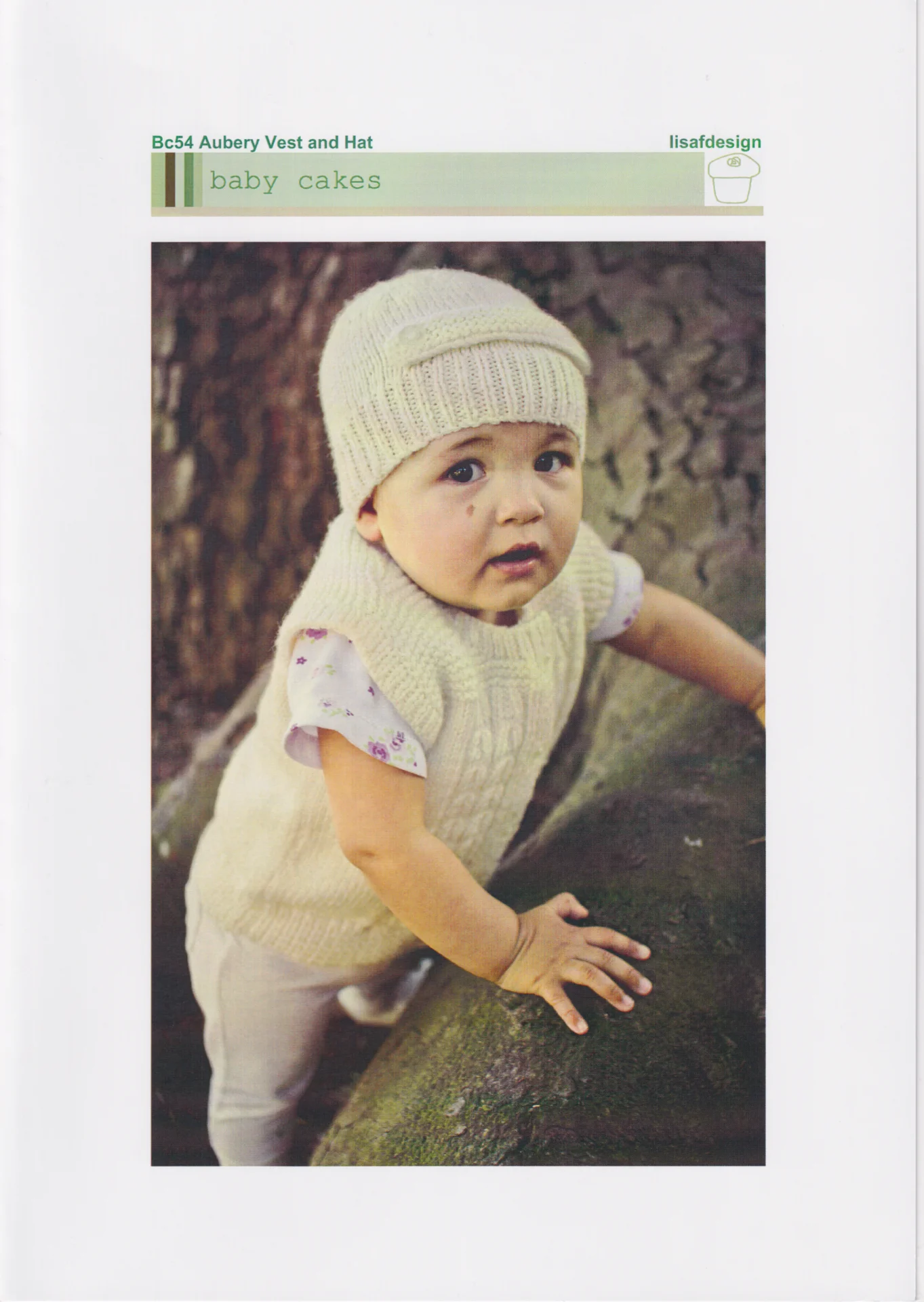 Baby Cakes BC 54 Aubery Vest Hat
