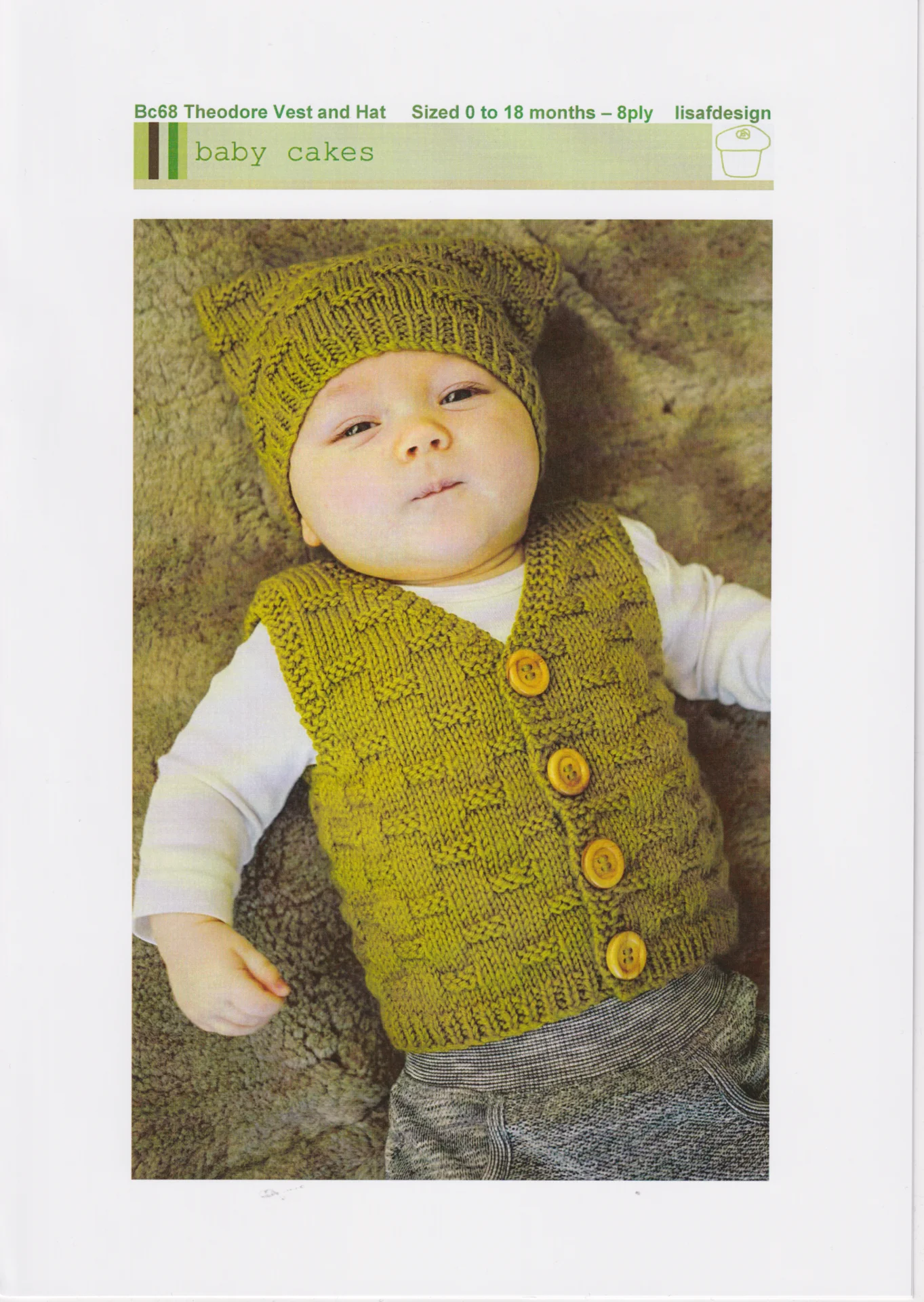 Baby Cakes BC 68 Theodore Vest