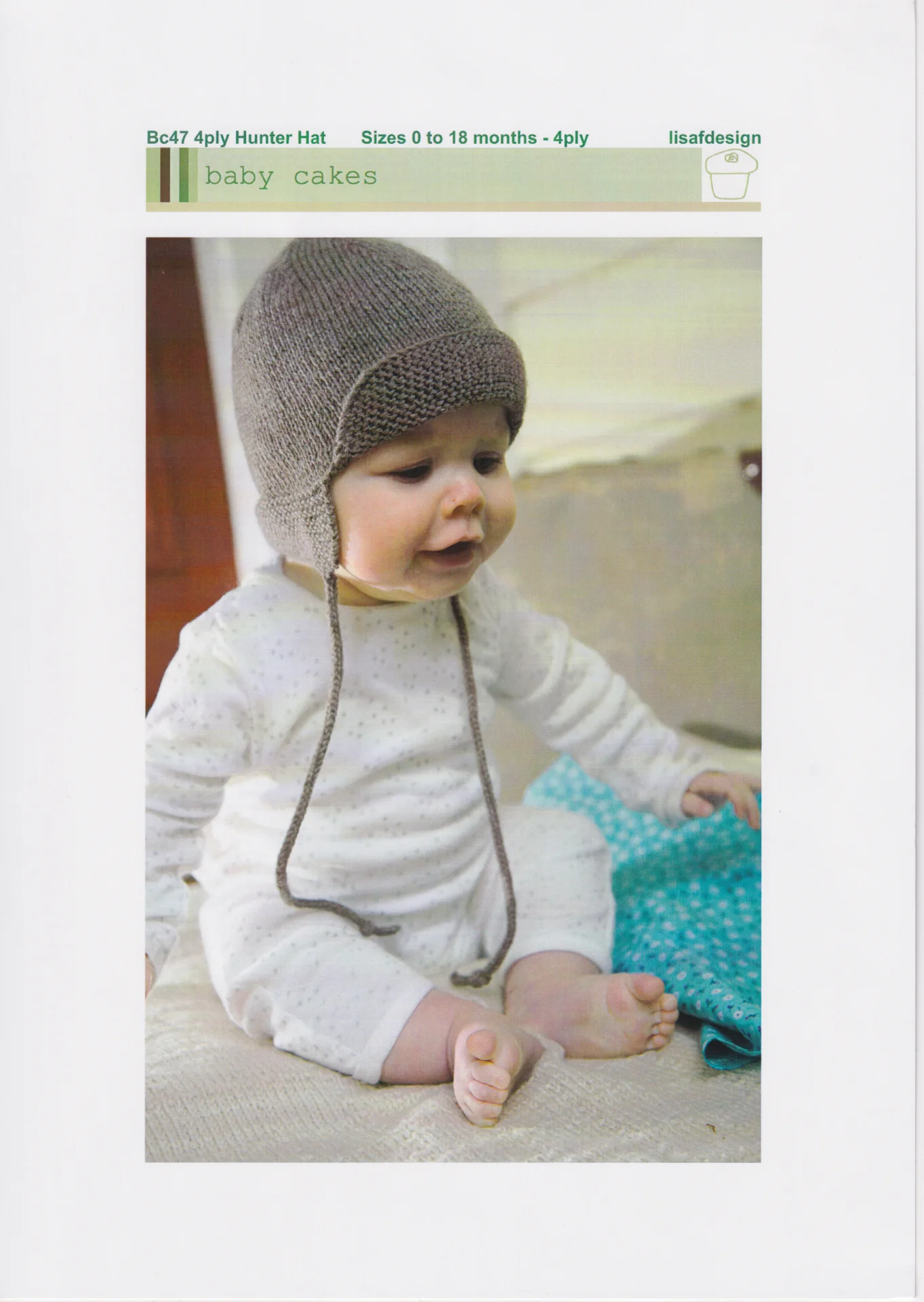 Baby Cakes Bc47 4 Ply Hunter Hat