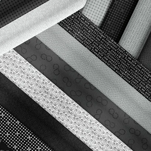 Black White Michael Miller Graydation