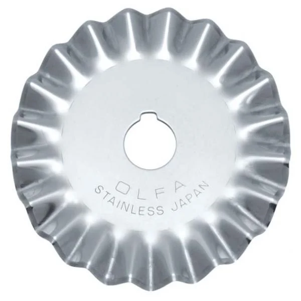 Blades Olfa 45mm Pinking 1pk
