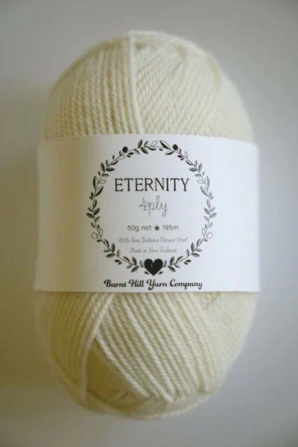Burnt Hill Eternity 4ply Winter White