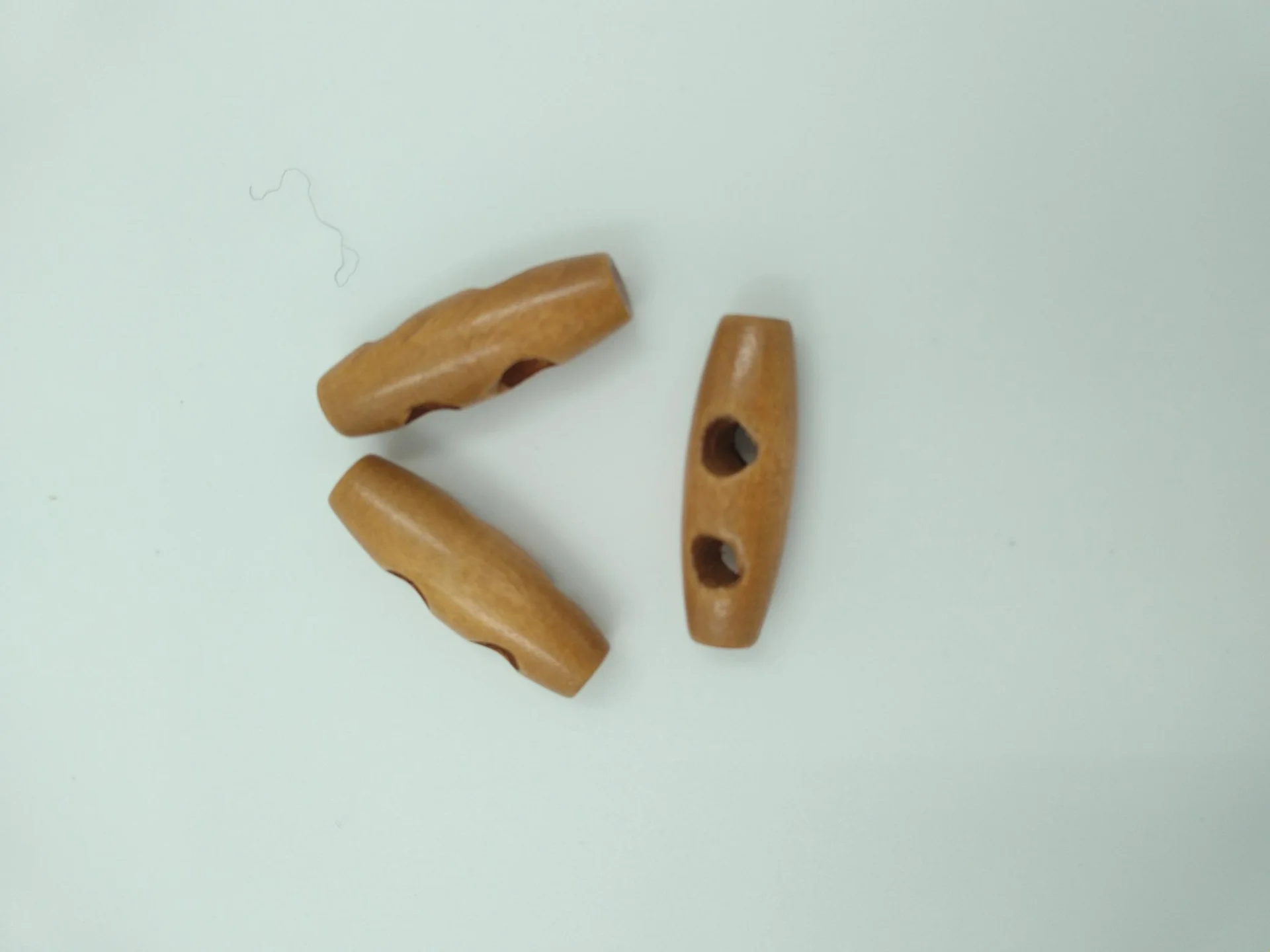 Button 20693 Toggle 30mm Med Wood