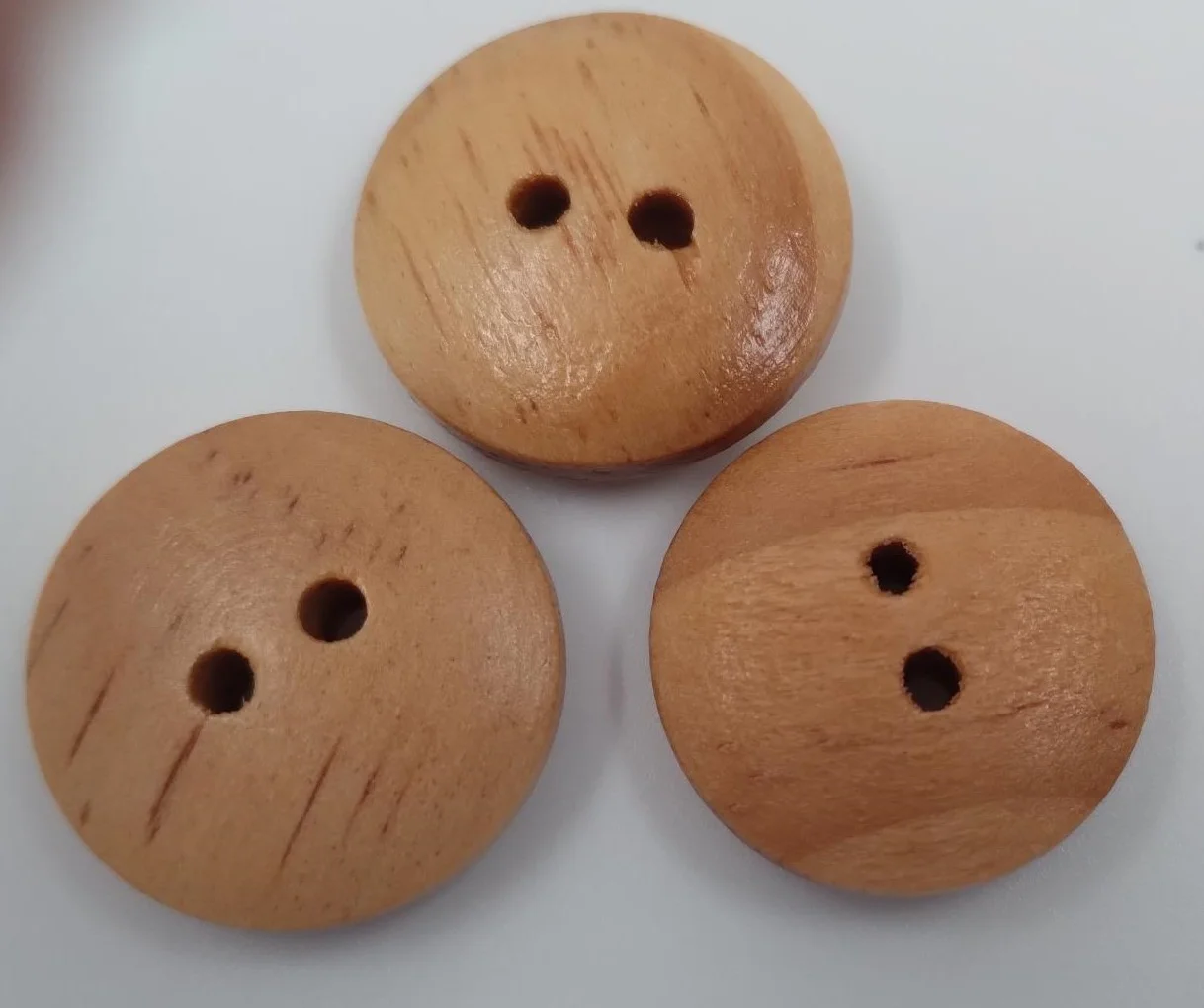 Button 2112 Wooden Med