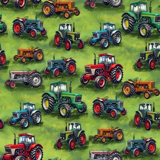 Children 81910 5 Farmyard Tractors