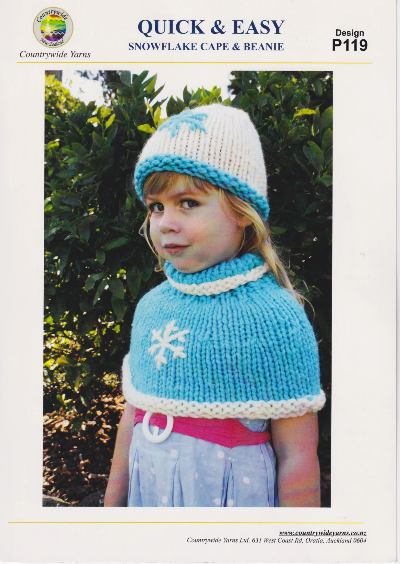 Countrywide Pattern P119 Quick N Easy Cape