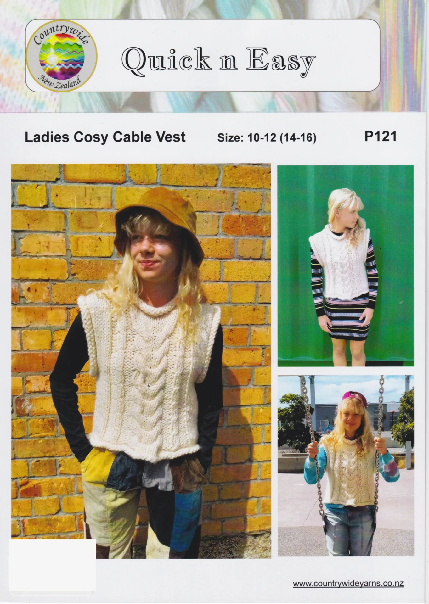 Countrywide Pattern P121 Quick N Easy Vest