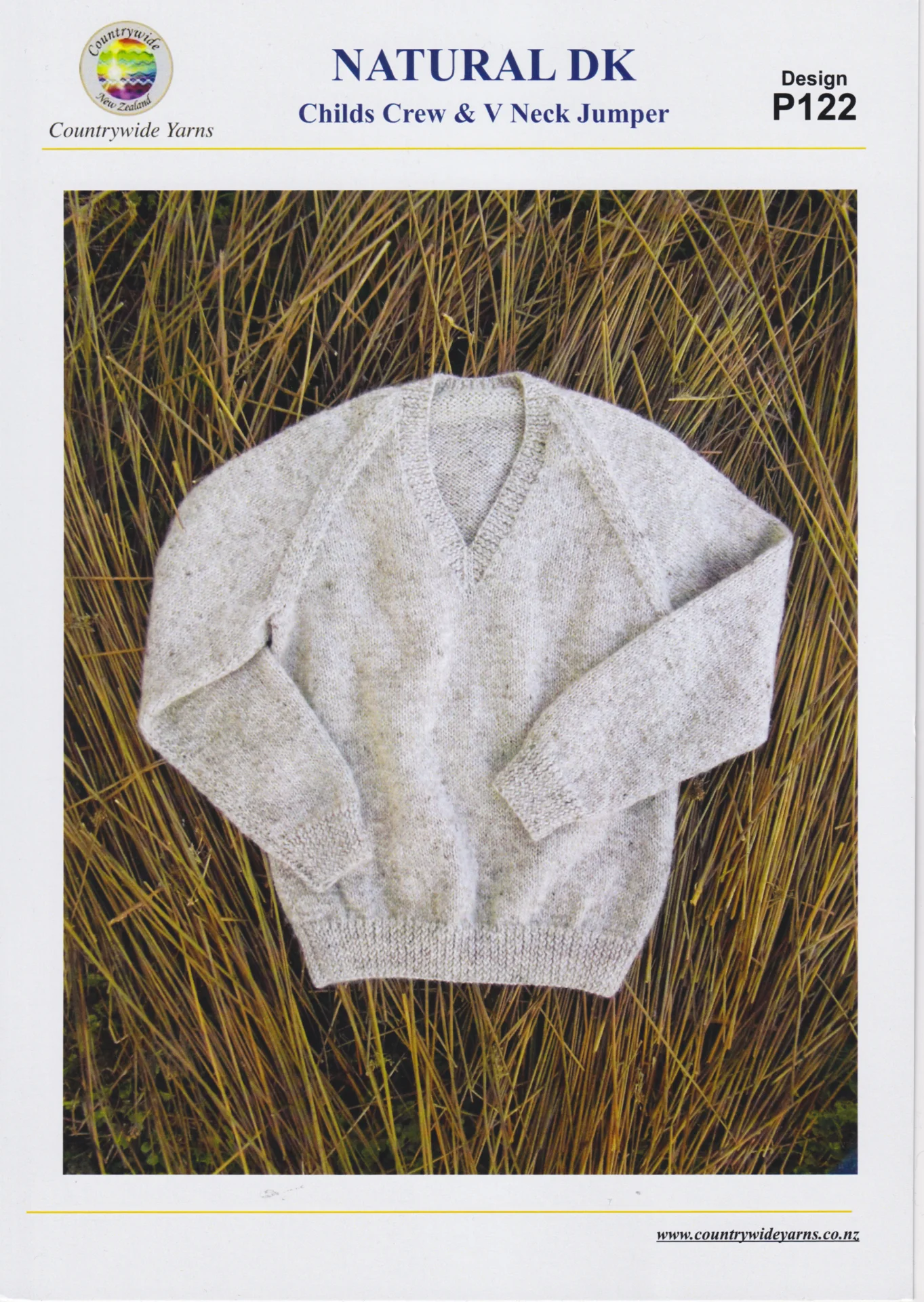 Countrywide Pattern P122 Nat 8 Ply Child