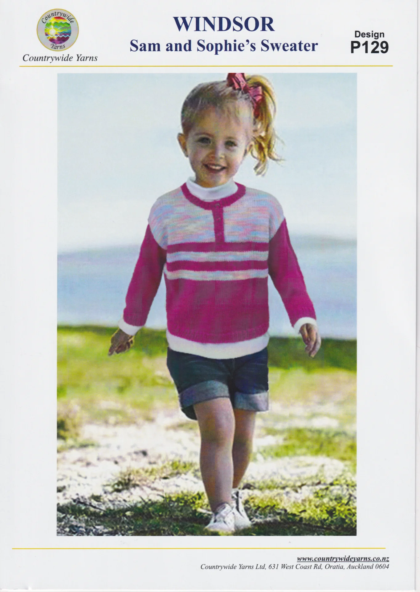 Countrywide Pattern P129 Sam Sophie Sweat