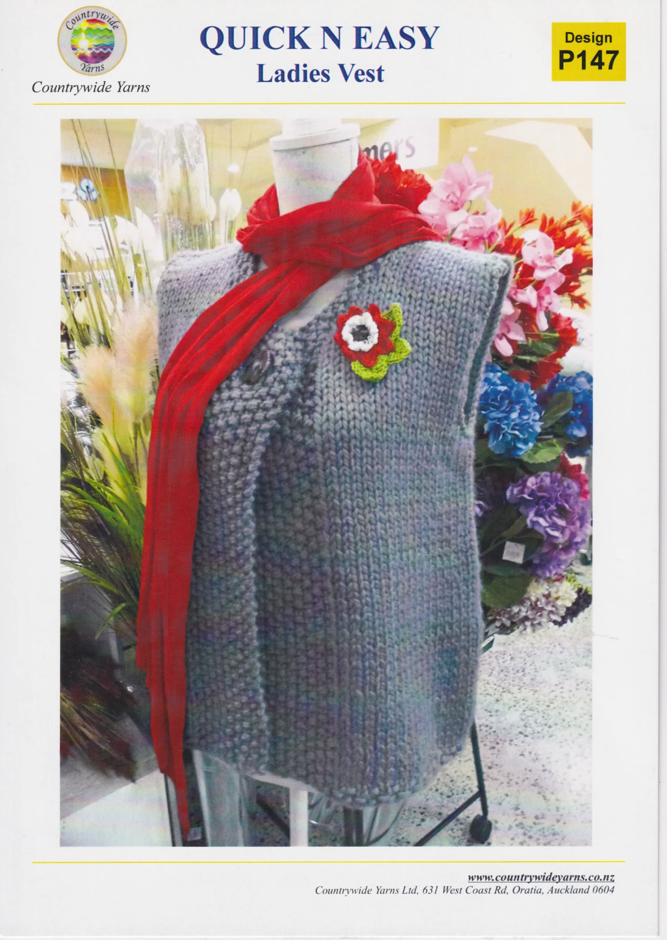 Countrywide Pattern P147 Quick N Easy Vest