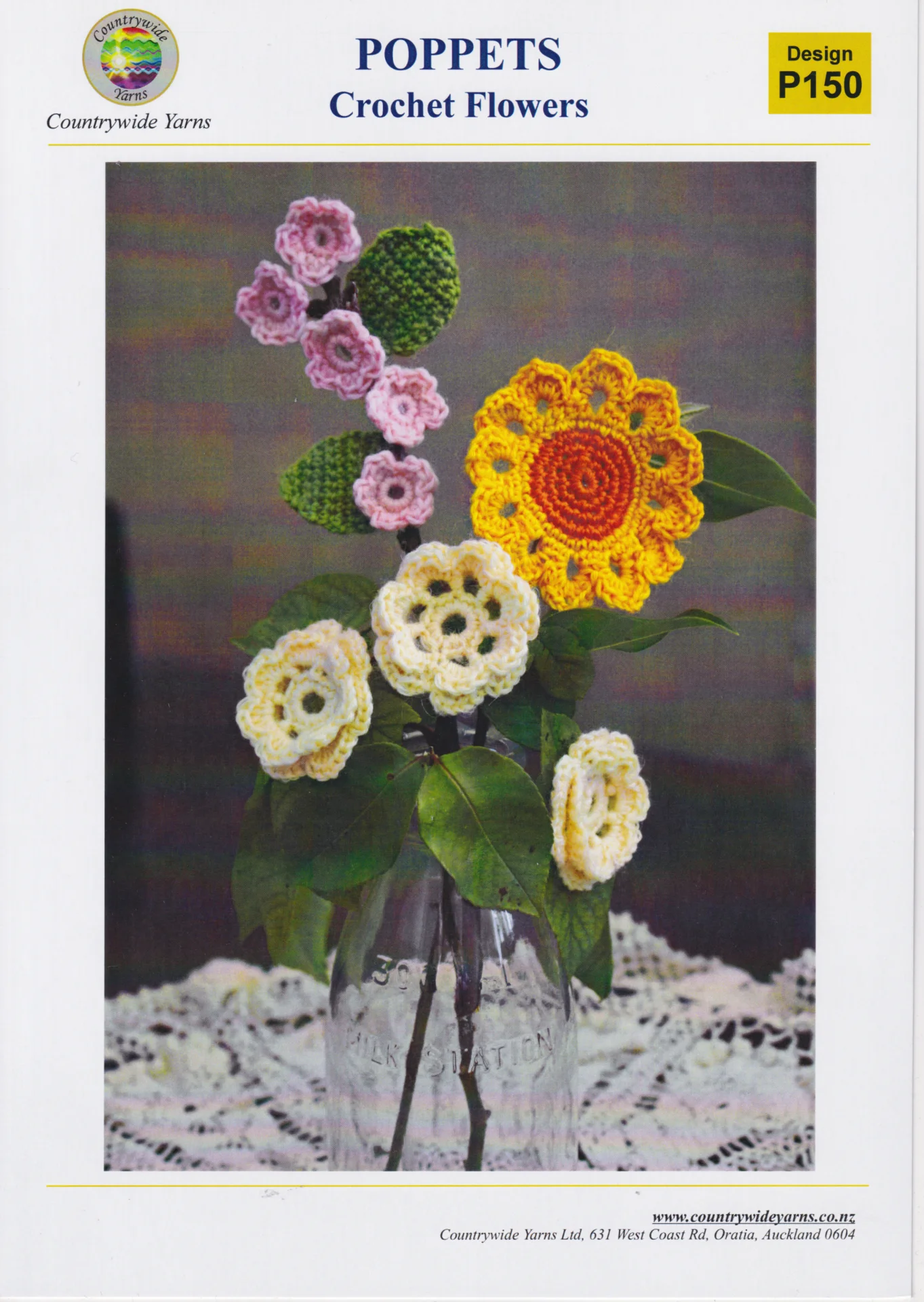 Countrywide Pattern P150 Poppet Flowers