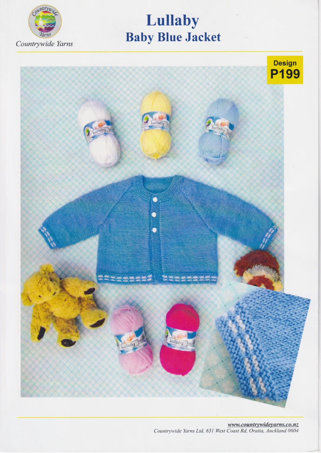 Countrywide Pattern P199 Baby Blue Jacket
