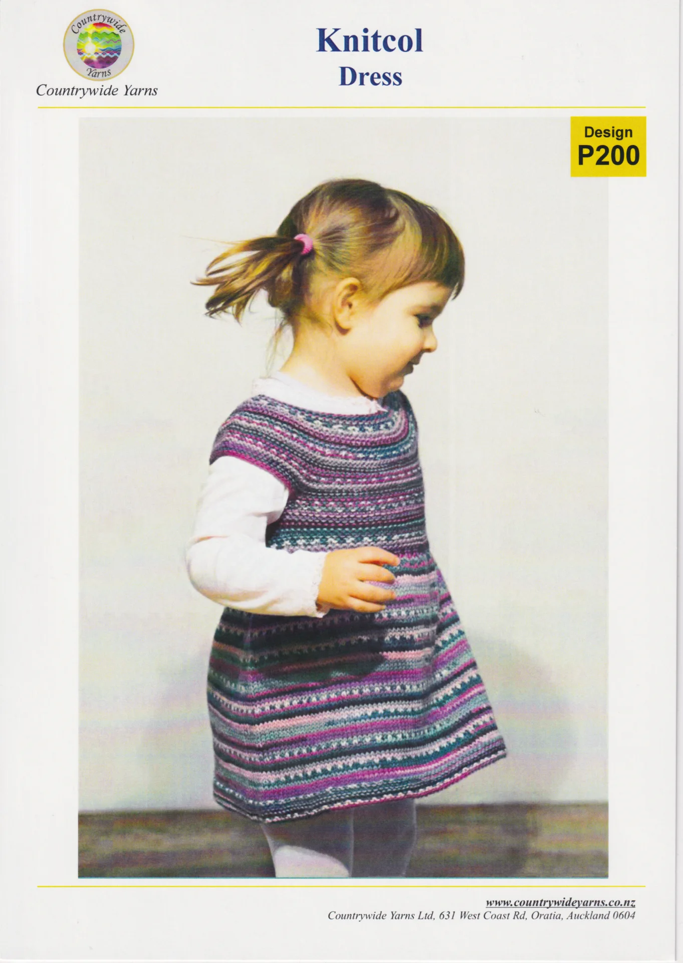 Countrywide Pattern P200 Knitcol Cute Dre