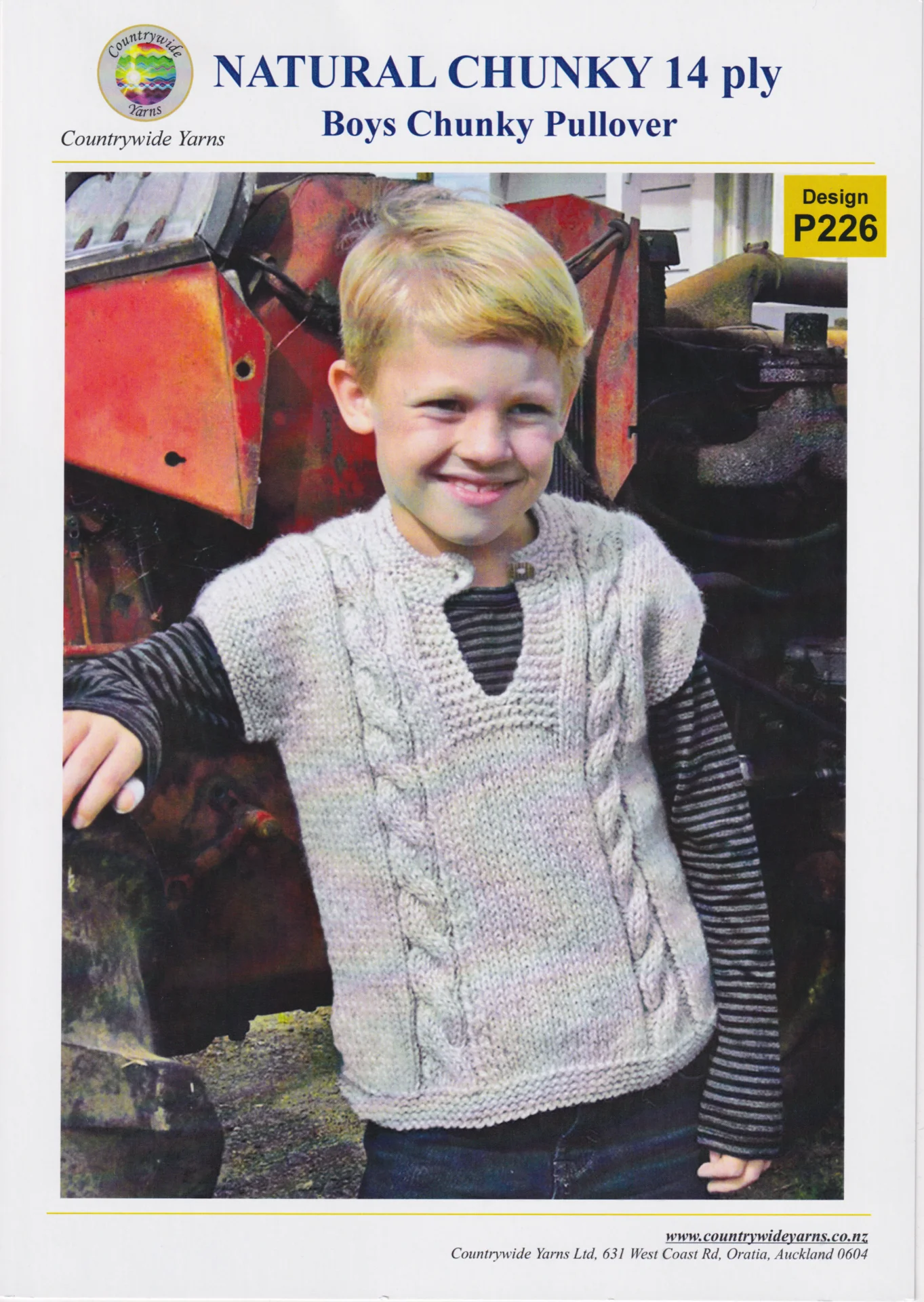 Countrywide Pattern P226 Nat 14 Ply Boys