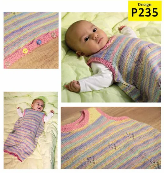Countrywide Pattern P235 Knitcol Sleeping Sack