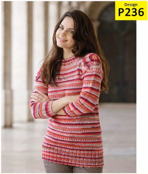 Countrywide Pattern P236 Knitcol Cornelia Pullover