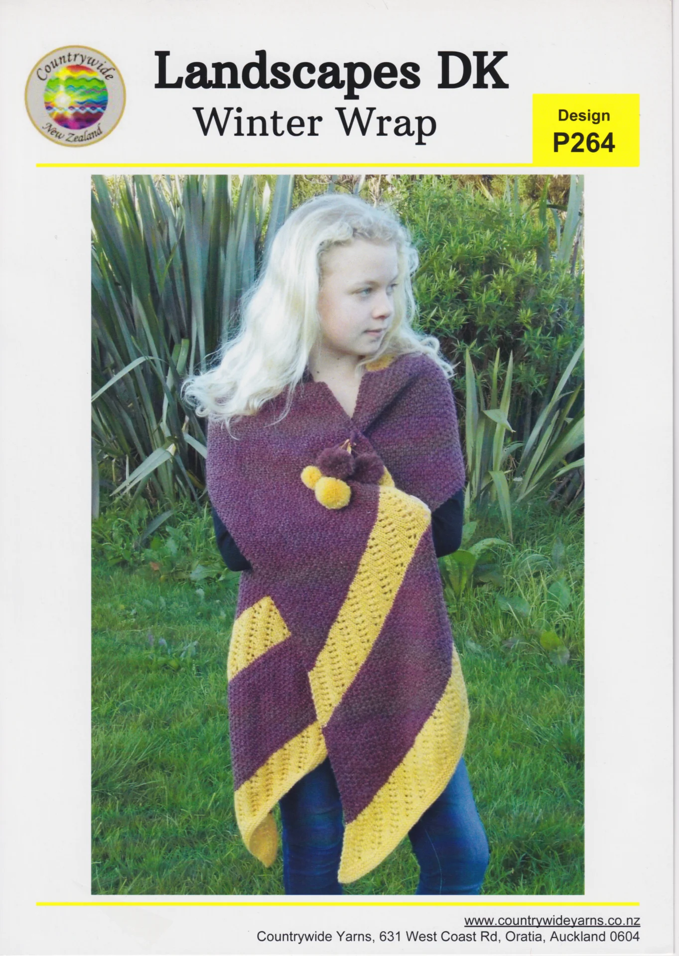 Countrywide Pattern P264 8 Ply Winter Wrap
