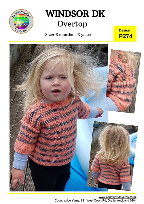Countrywide Pattern P274 Dkovertop Kids