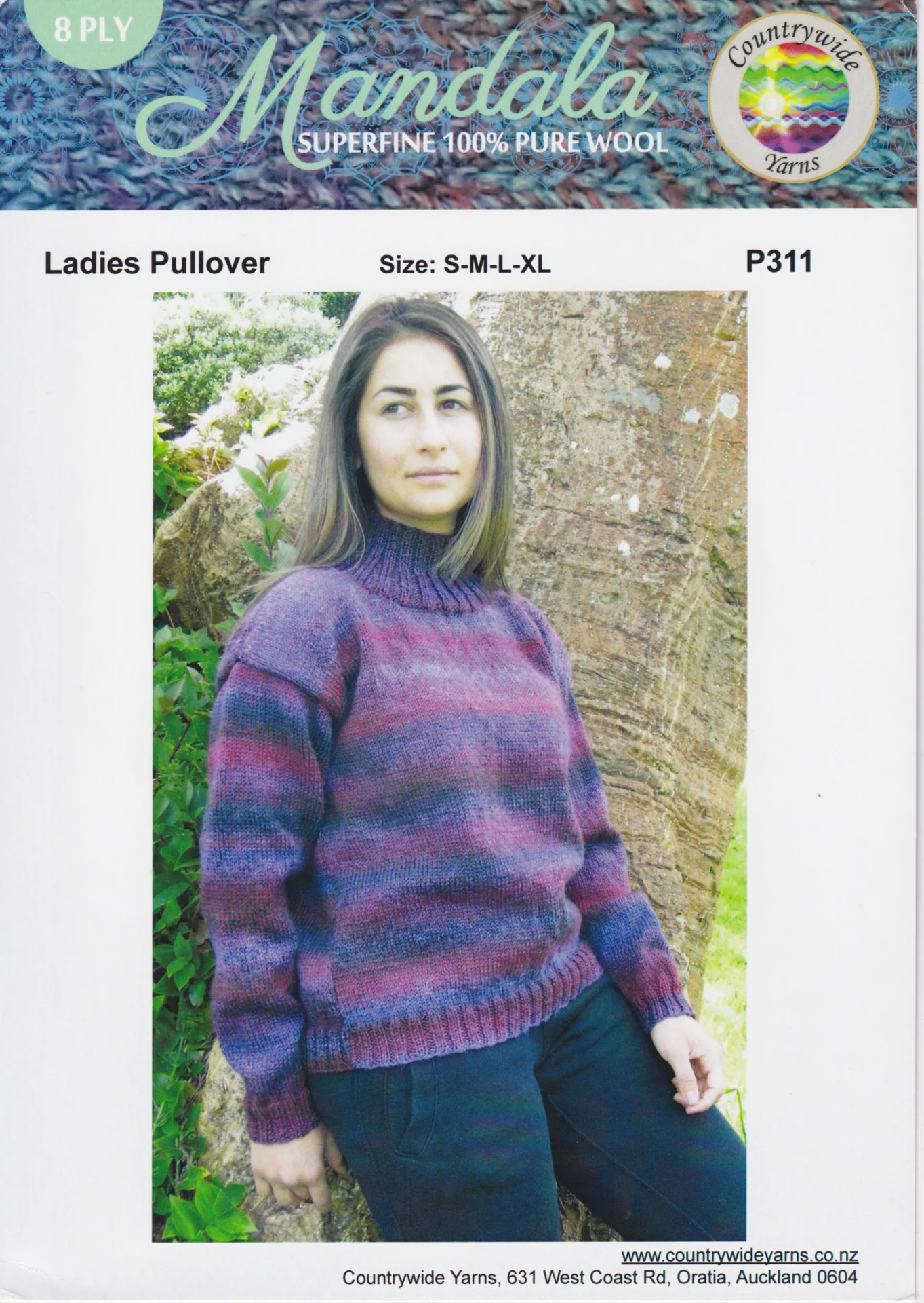 Countrywide Pattern P311 Mandala Ladies