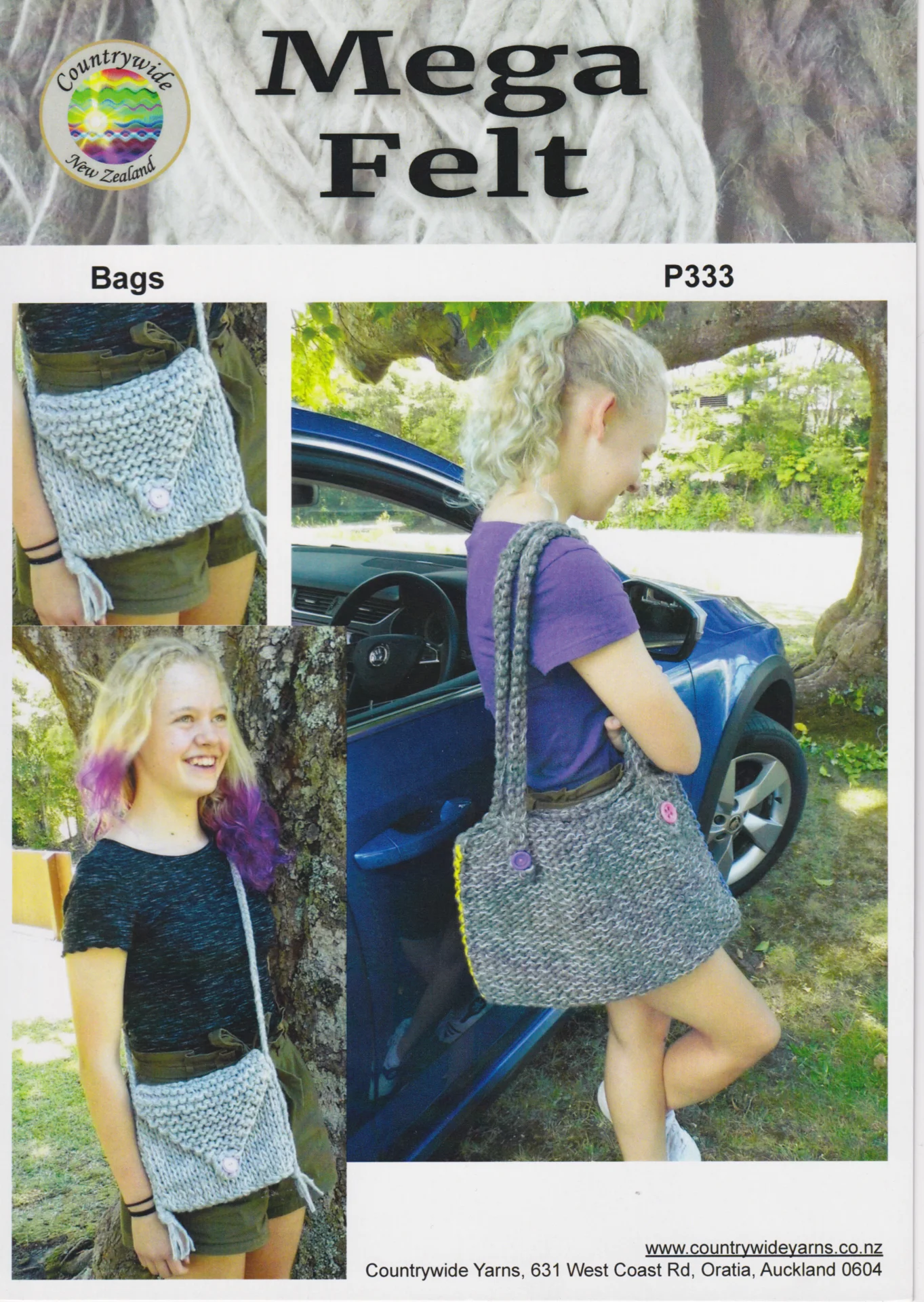 Countrywide Pattern P333 Mega Felt Bag