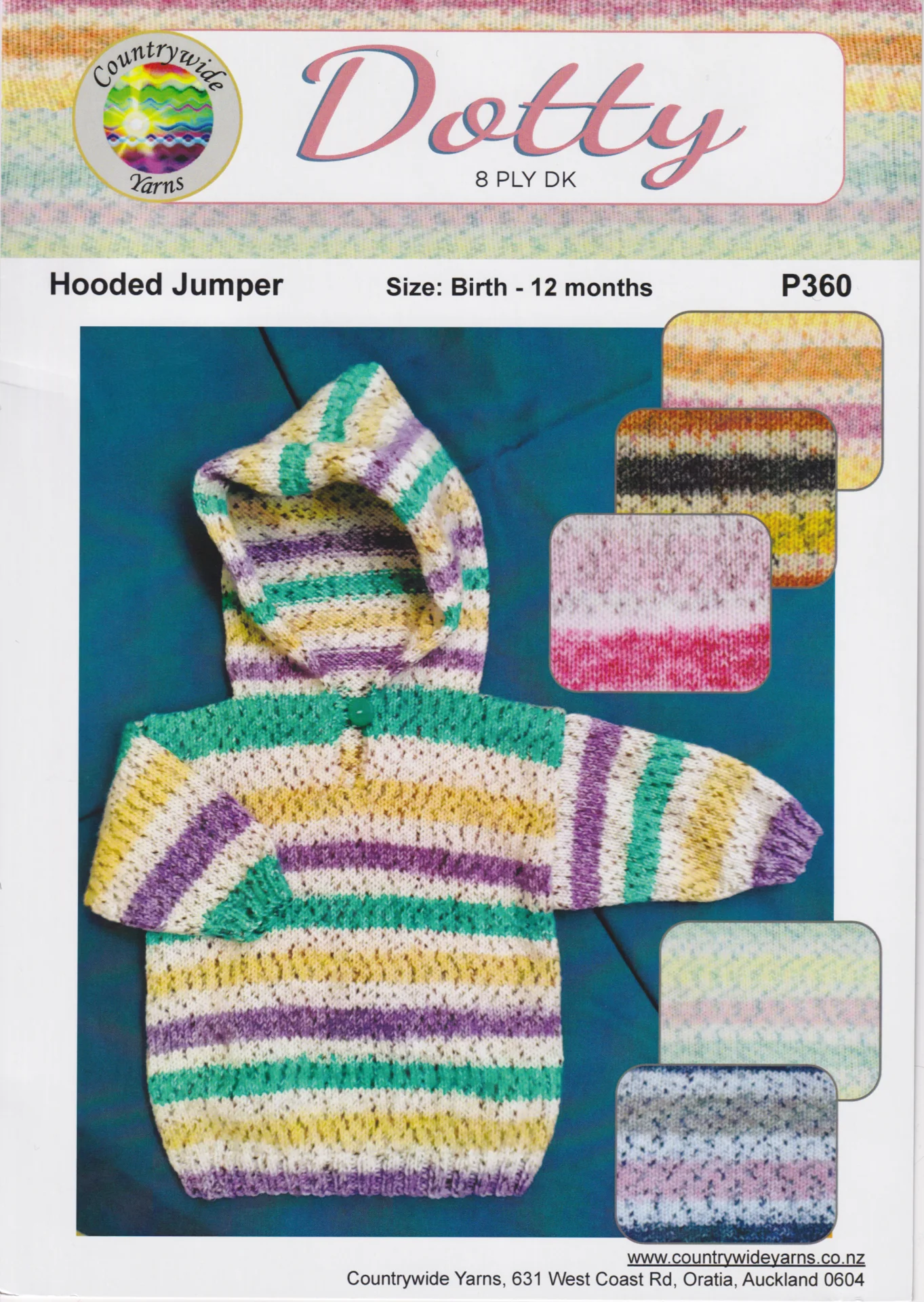 Countrywide Pattern P360 Dotty Jumper 8P