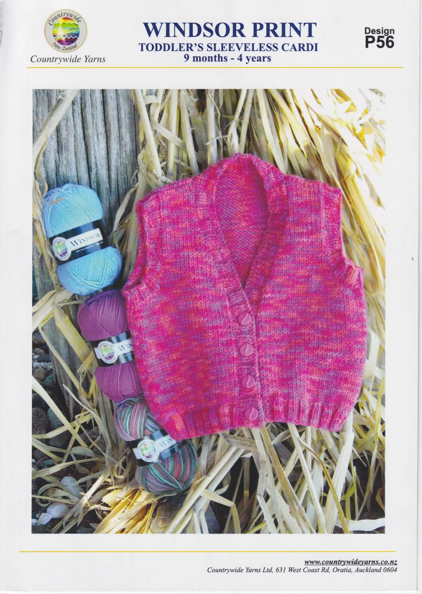 Countrywide Pattern P56 Windsor Cardi