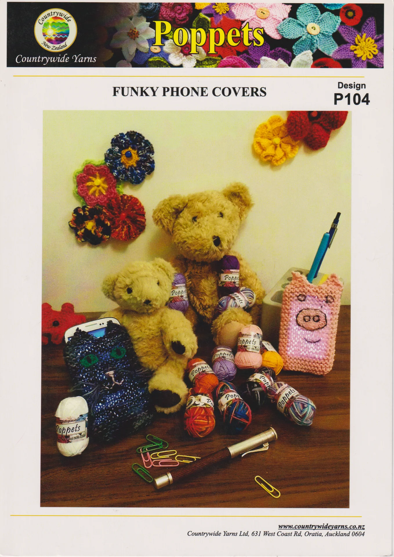 Countrywide Pattern Poppets Phone Cover P104