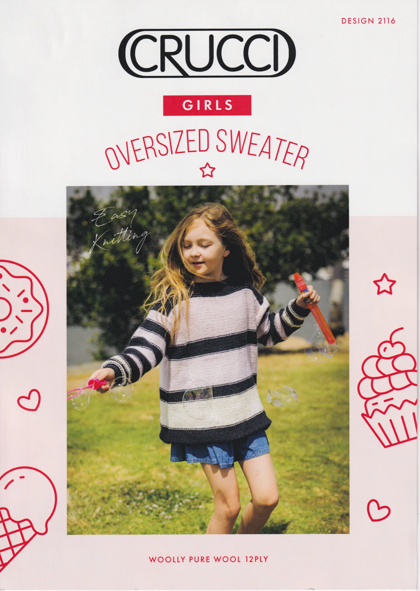 Crucci 2116 Kids Osize Sweater