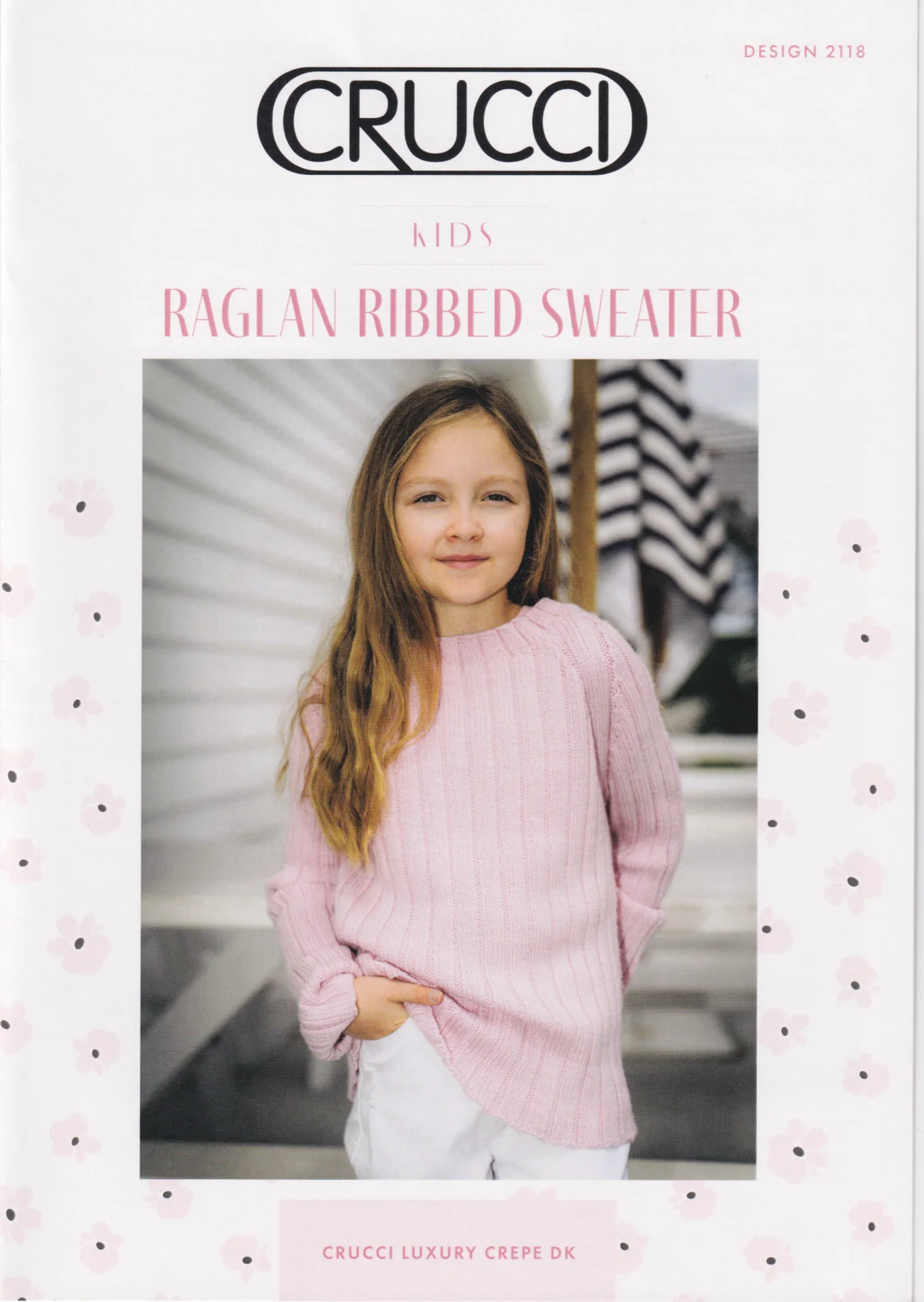 Crucci 2118 Child 8 Ply Rib Raglan