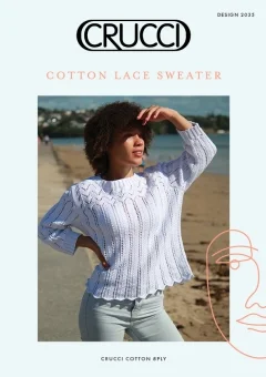 Crucci Llet 2035 Lace Sweater 8pl