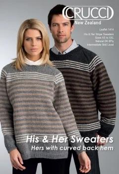Crucci Pattern 1414his Her Sweater