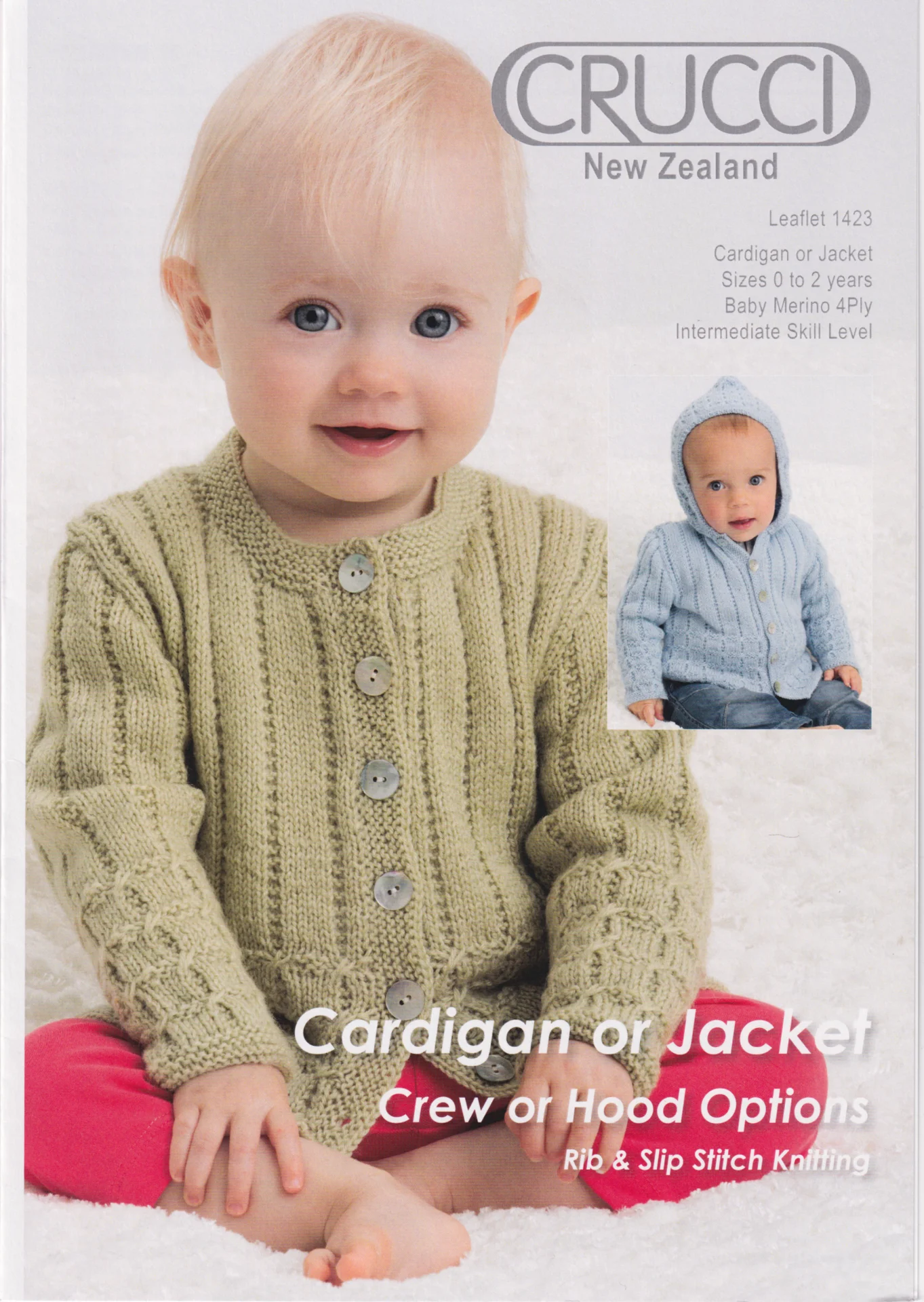 Crucci Pattern 1423 4 Ply Jacket