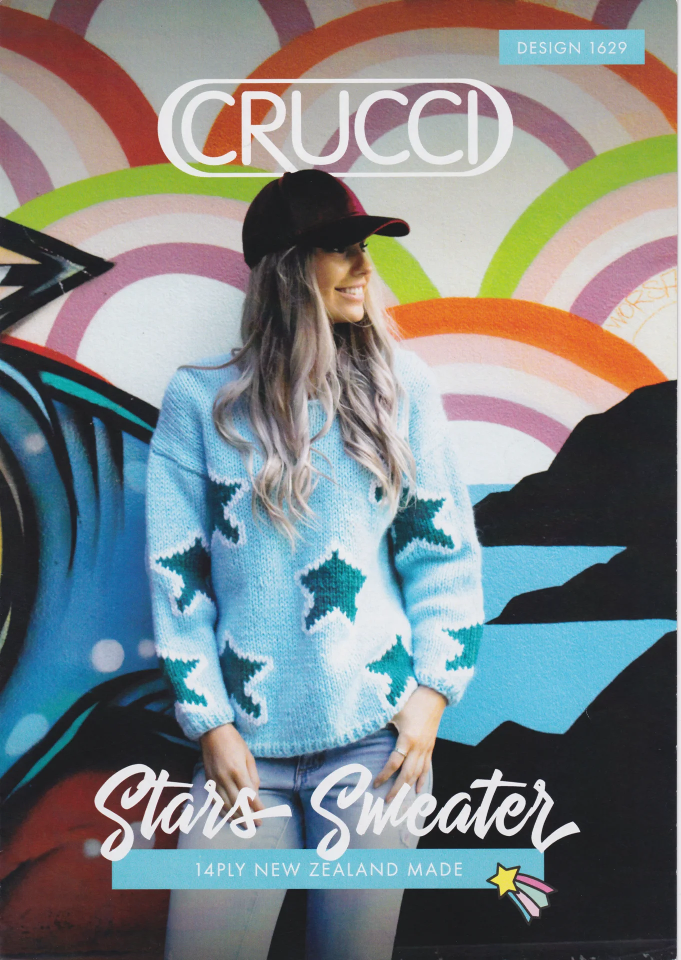 Crucci Pattern 1629 Stars Sweater