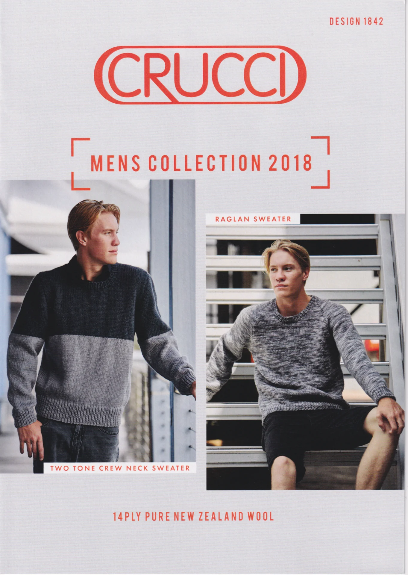 Crucci Pattern 1842 Mens Collection 2018 14 Ply
