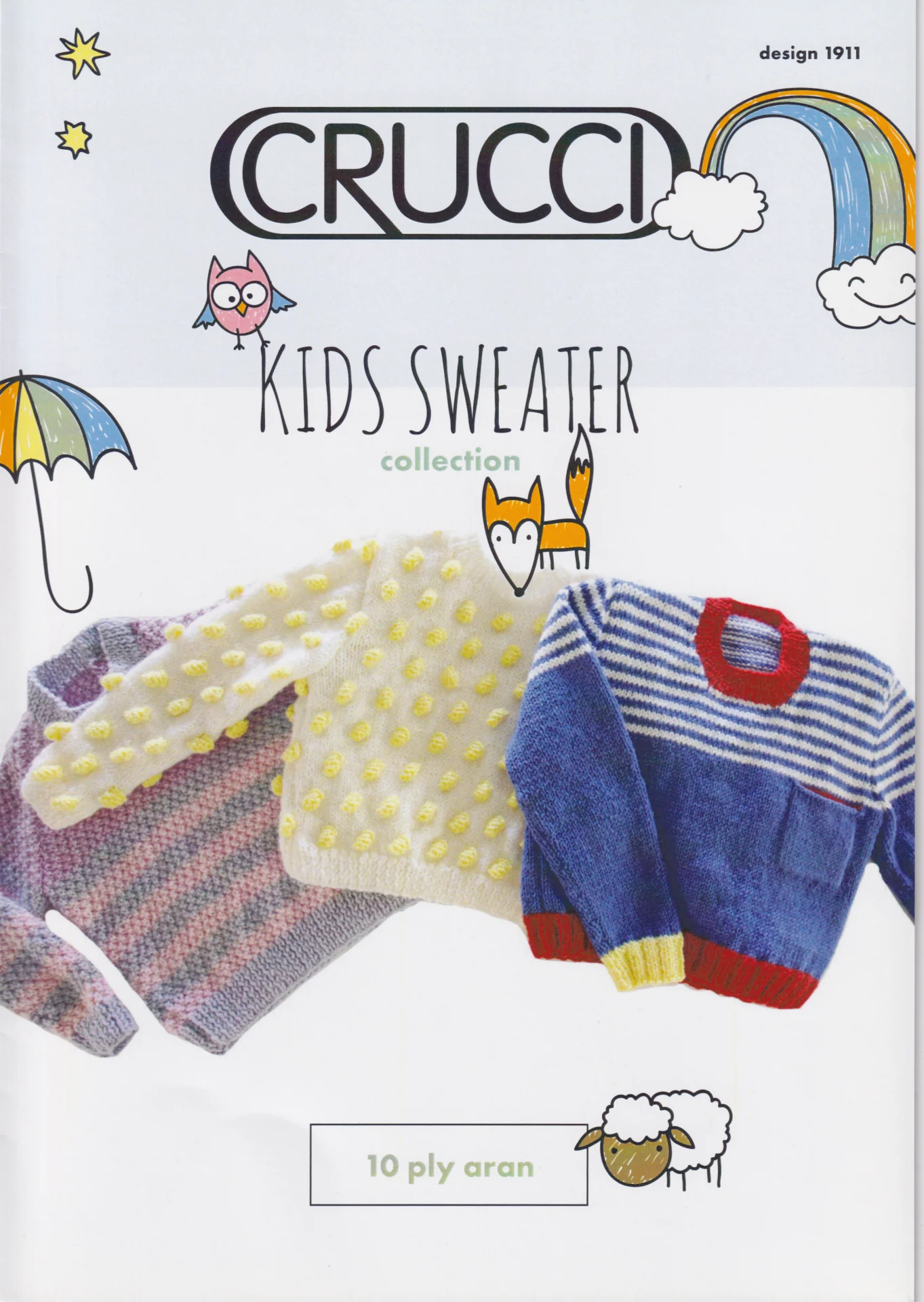 Crucci Pattern 1911 10 Ply Kid Sweat