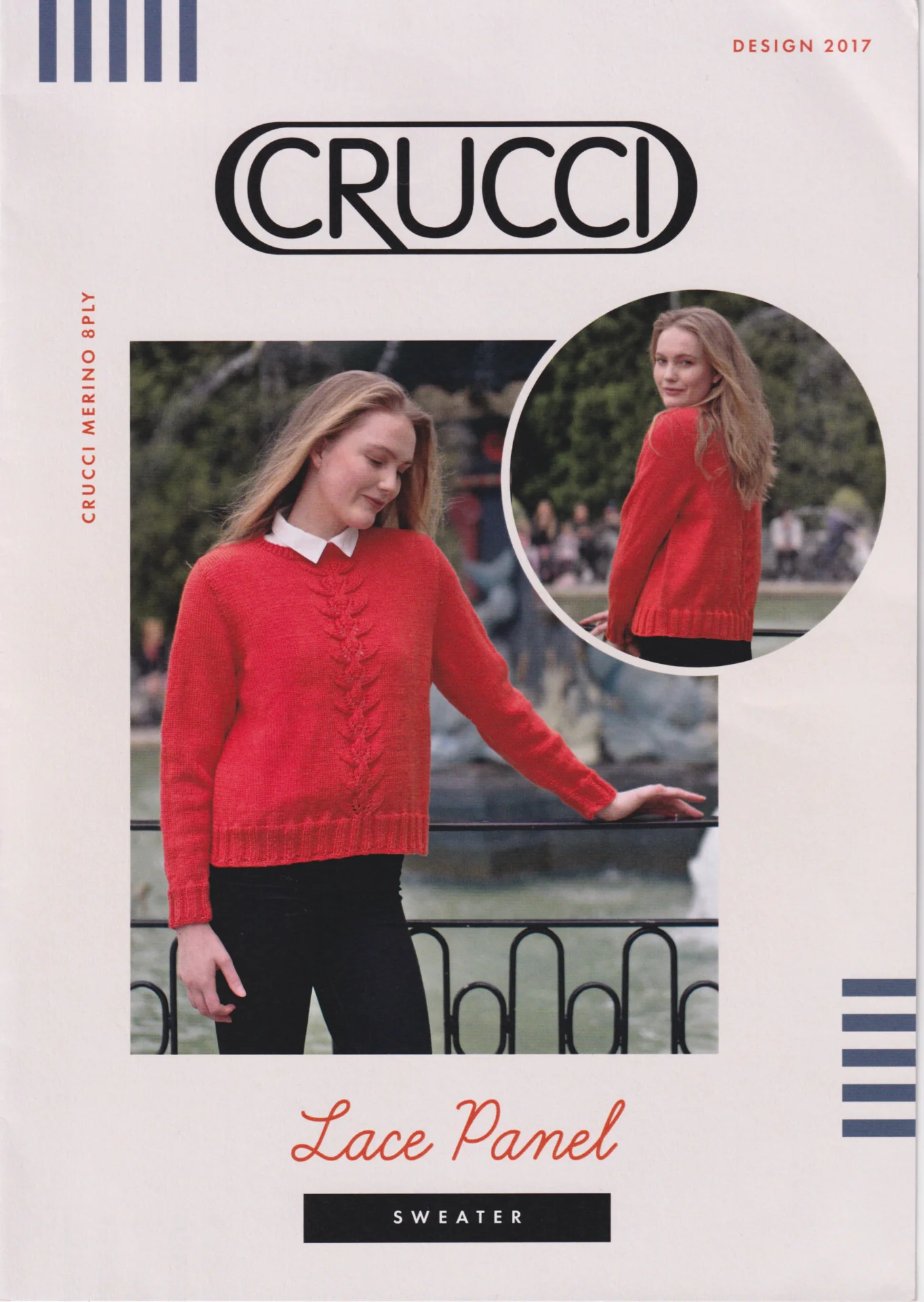 Crucci Pattern 2017 8 Ply Lace Panel