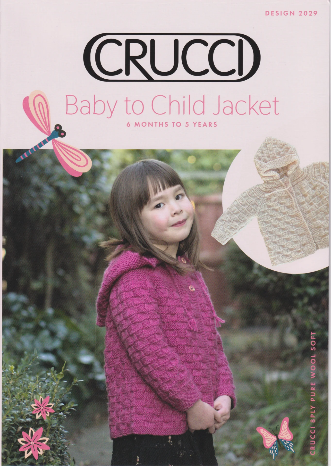 Crucci Pattern 2029 Kids Hood Jkt