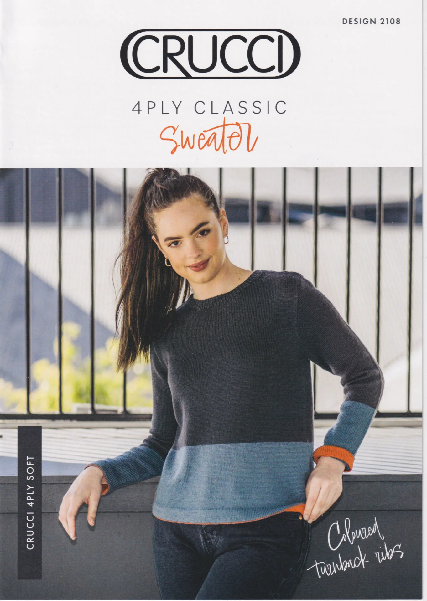 Crucci Pattern 2108 4 Ply Sweater