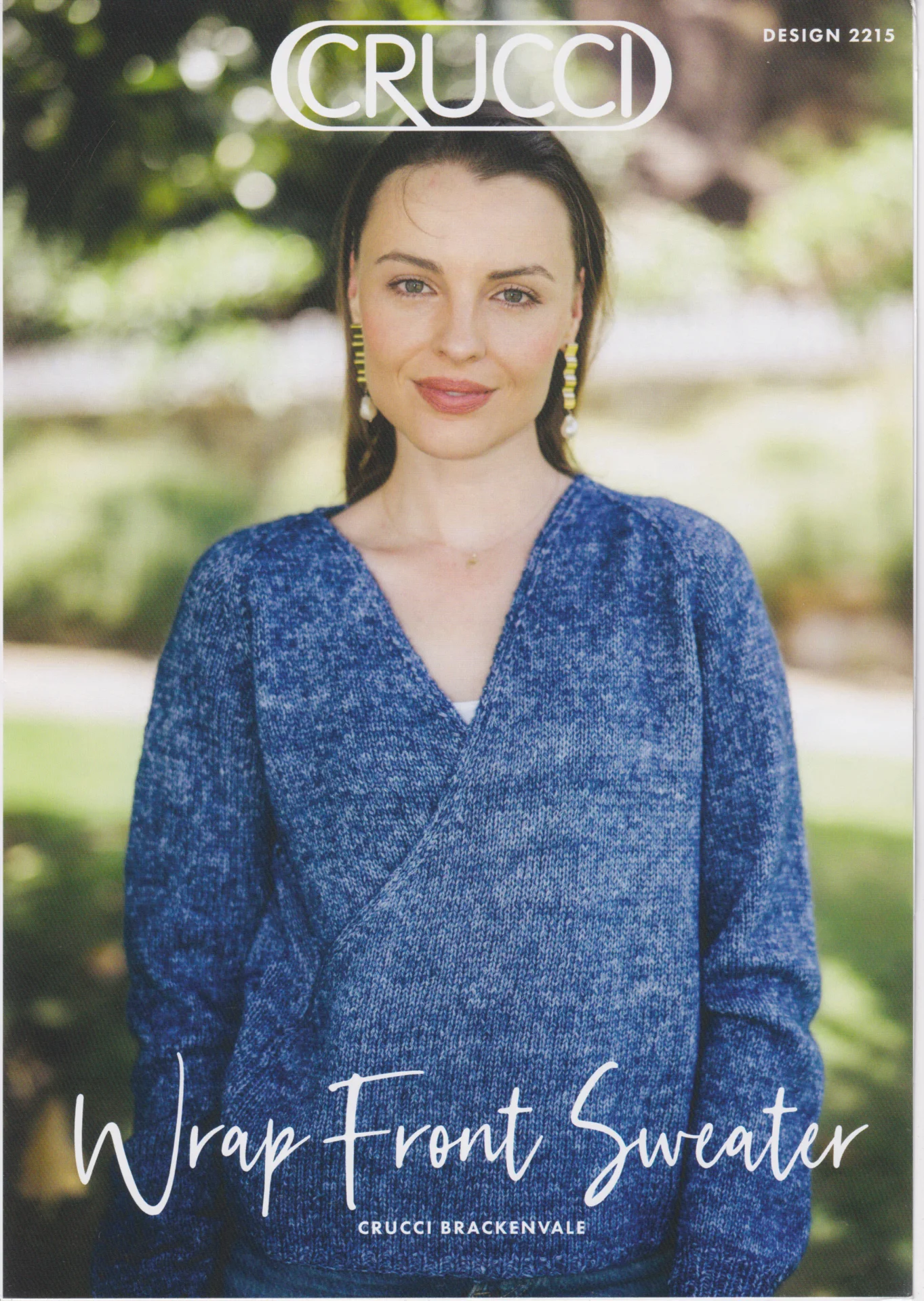 Crucci Pattern 2215 Wrap Front Sweater