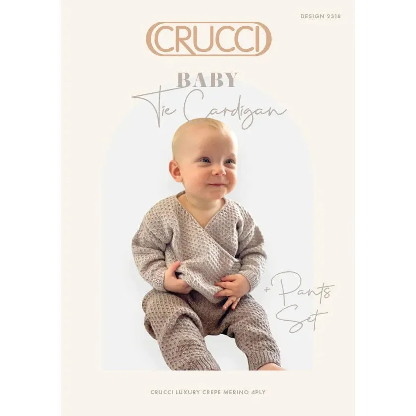 Crucci Pattern 2318 4 Ply Pant and Cardigan