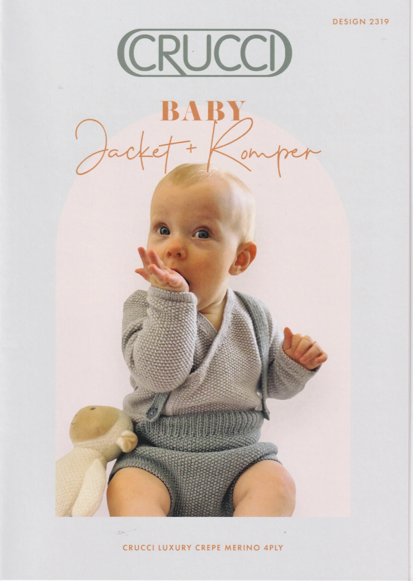 Crucci Pattern 2319 4 Ply Jacket and Romper