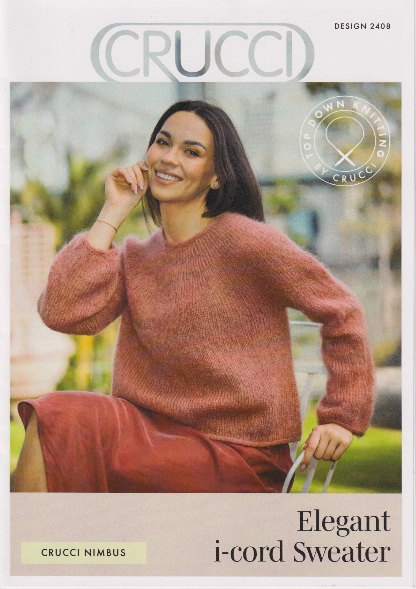 Crucci Pattern 2408 Elegant Sweater