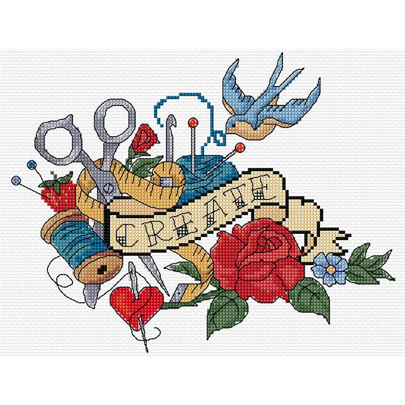 DMC Cross Stitch Kit Create