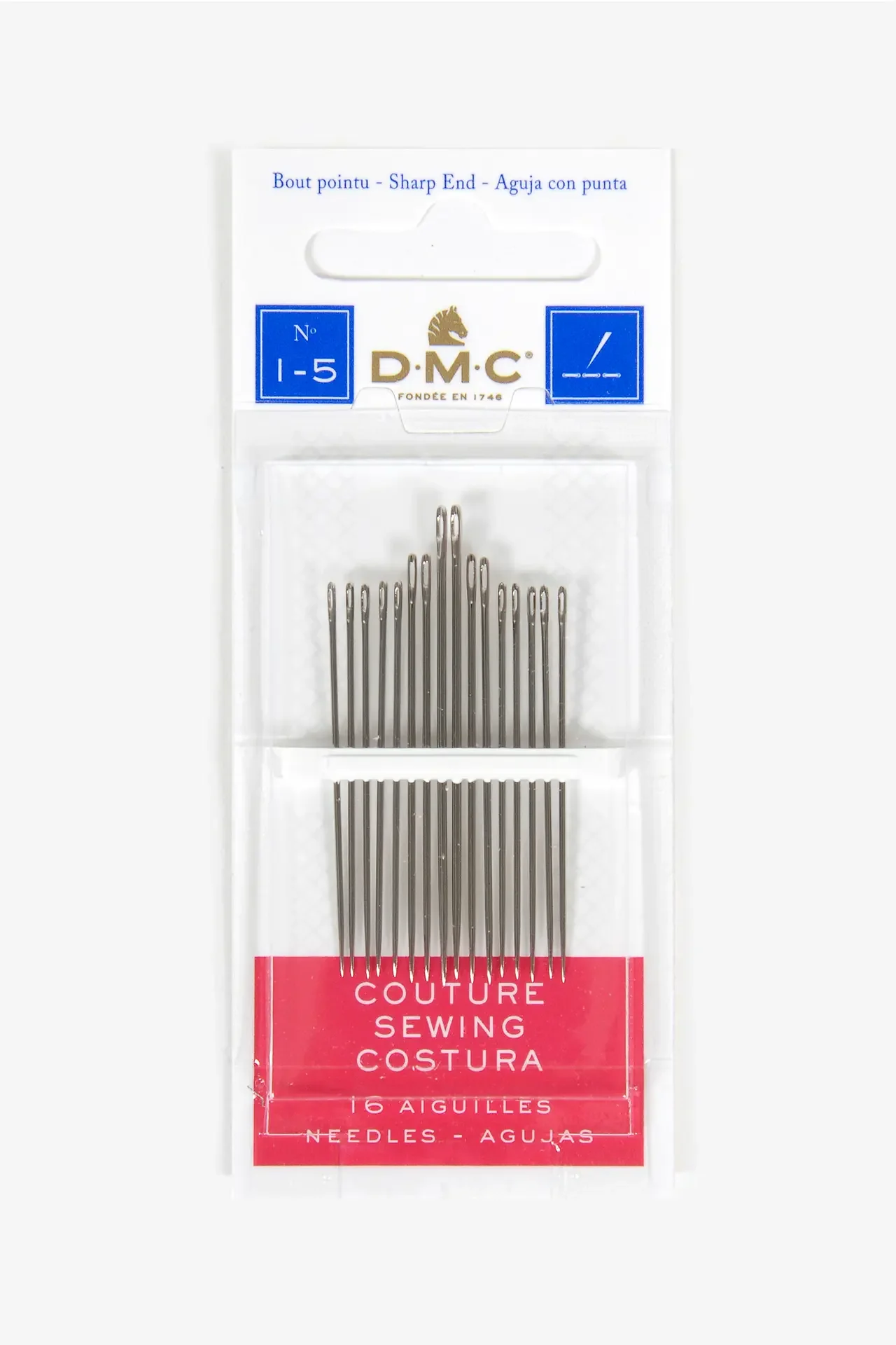 DMC Hand Sew Sewing Sharp 1- 5