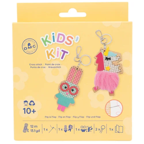 DMC Kids Kits Flip and Flap Key Ring