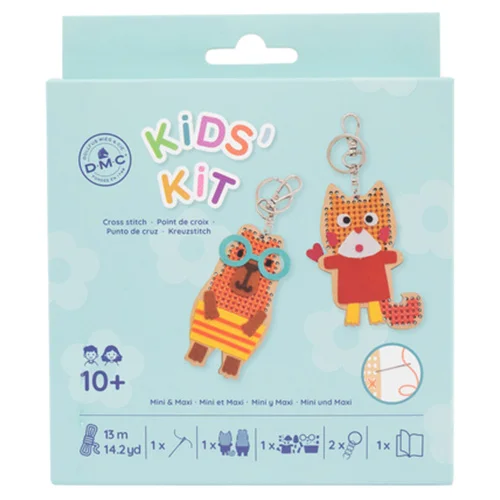 DMC Kids Kits Mini and Maxi Key Ring